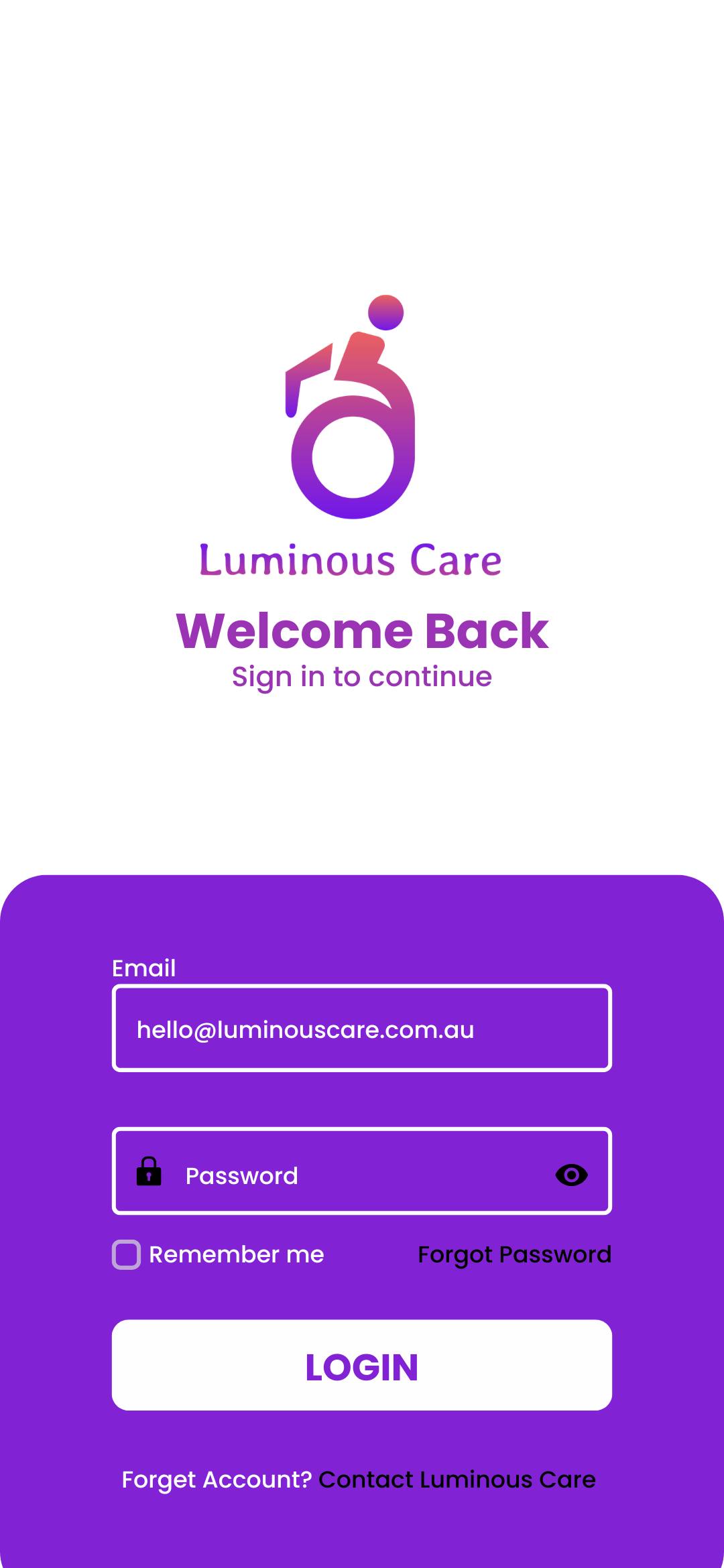 Luminous Care App