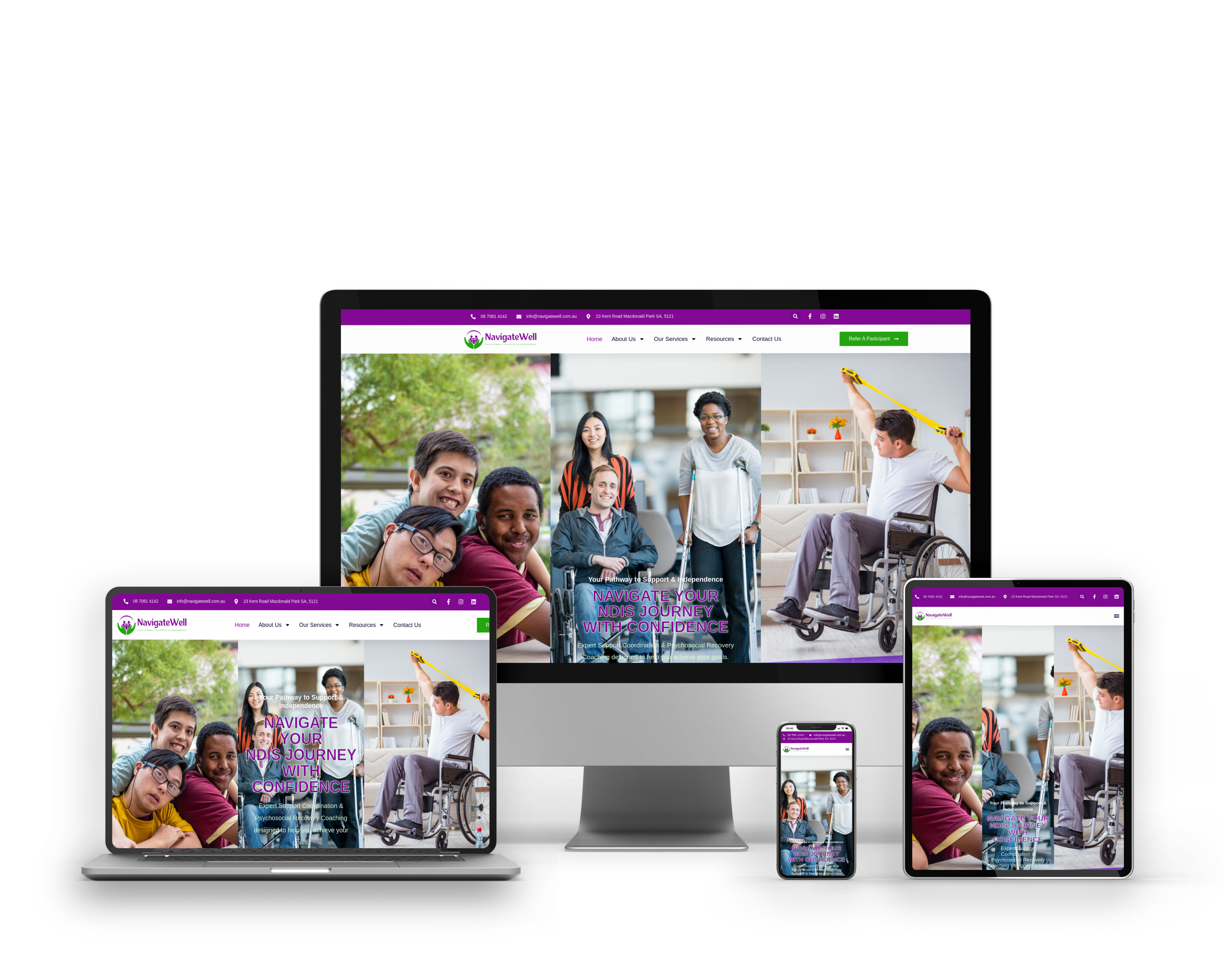 Navigate Wellness Mockup